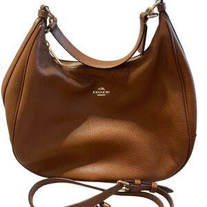 Coach Tan Leather Scout Hobo Bag